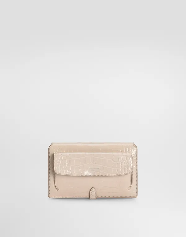 Alligator crossbody minibag